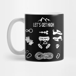 Let's get high - Mountains Mug